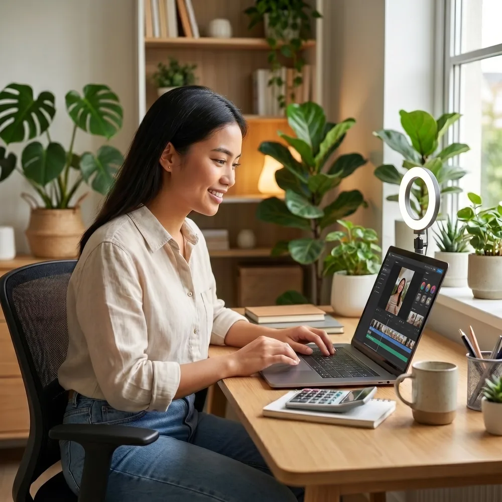 Filipino remote social media and marketing specialist for UAE real estate